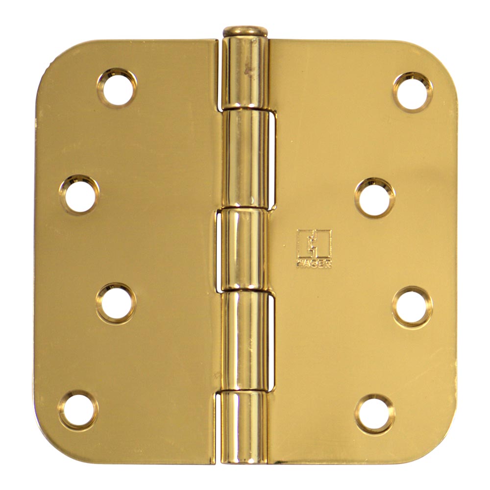 5/8" Radius Solid Brass Hinge