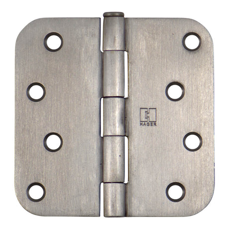 Stainless Steel 5/8" Radius Corner Residential Hinge