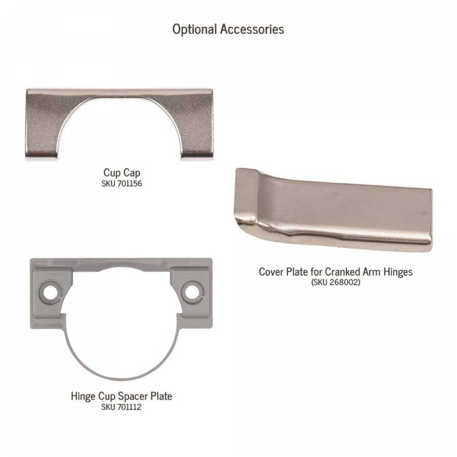 Blum Blumotion Hinge for Frameless Inset Cabinets - Bundle