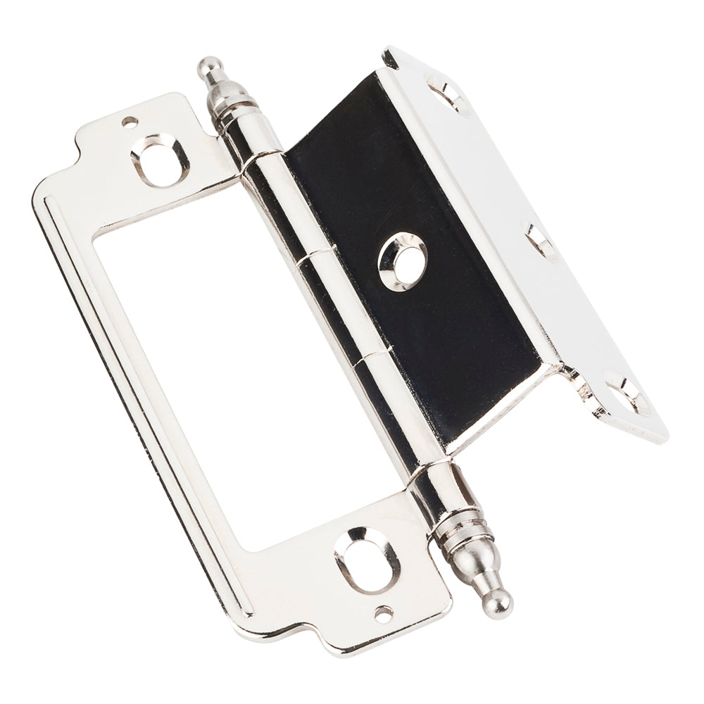 4" Finial Tipped No-Mortise Hinge