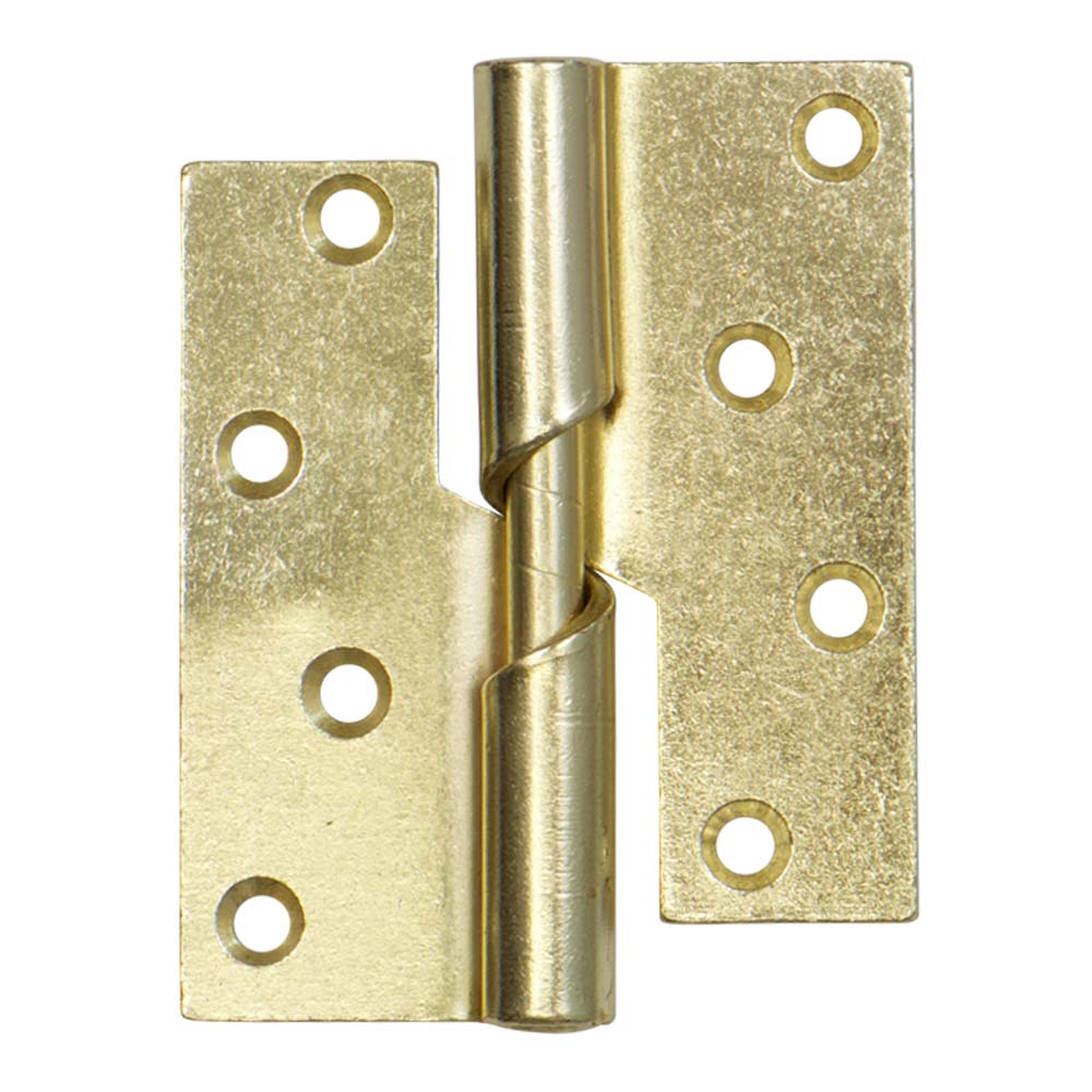 Rising Butt Hinge, Brass Plated