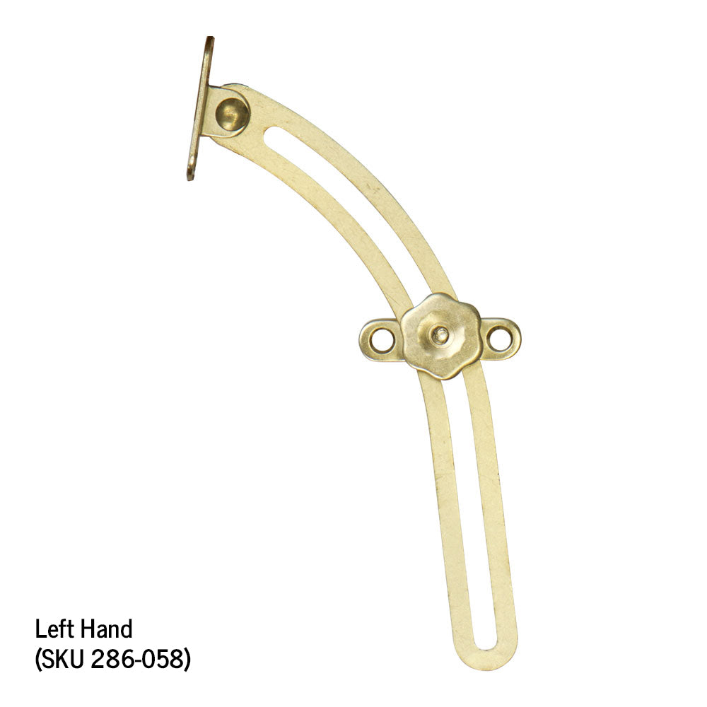 7" Curved Friction Lid Support