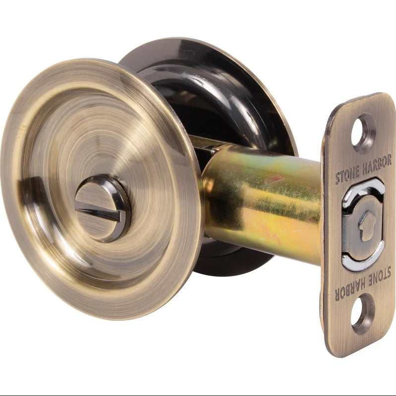 Round Pocket Door Lock, Privacy