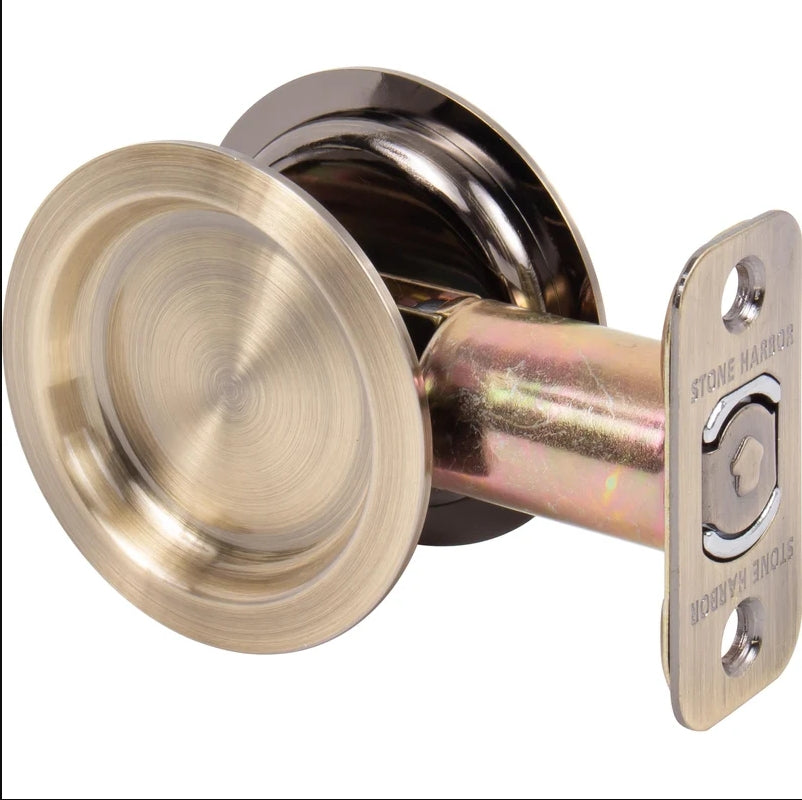 Round Pocket Door Lock, Passage