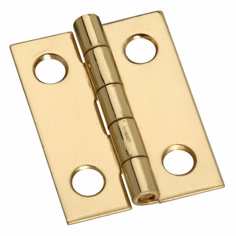 Extra Small Brass Butt Hinge