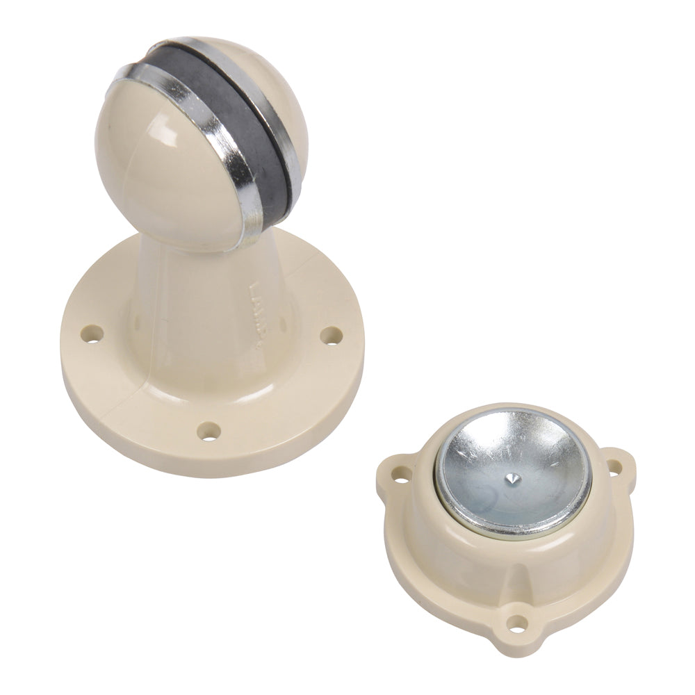 Round Polycarbonate Magnetic Door Holder