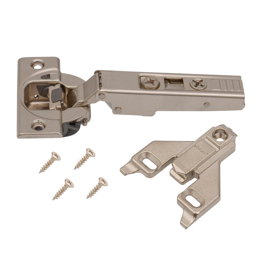 Blum 1/2 Overlay Face Frame Hinge Kit For Pie-Corner (Lazy Susan) Cabinets - Self-Closing, 170°