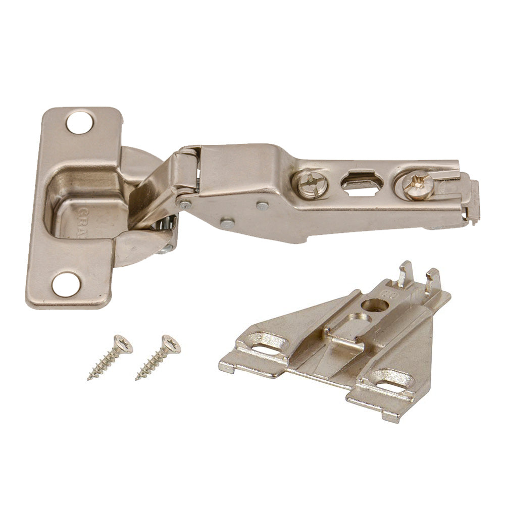 Grass 110 Degree Hinge for Face Frame Half Overlay Cabinets (48 mm Screw Hole Spacing) - Bundle