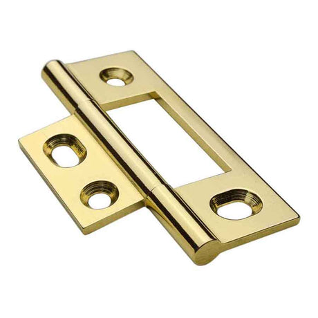 Solid Brass No-Mortise Hinge