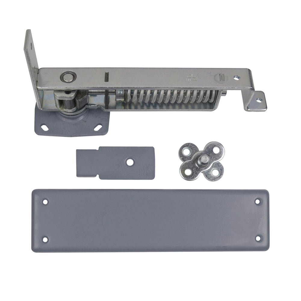 Medium Duty Adjustable Spring Pivot Set Hold Open