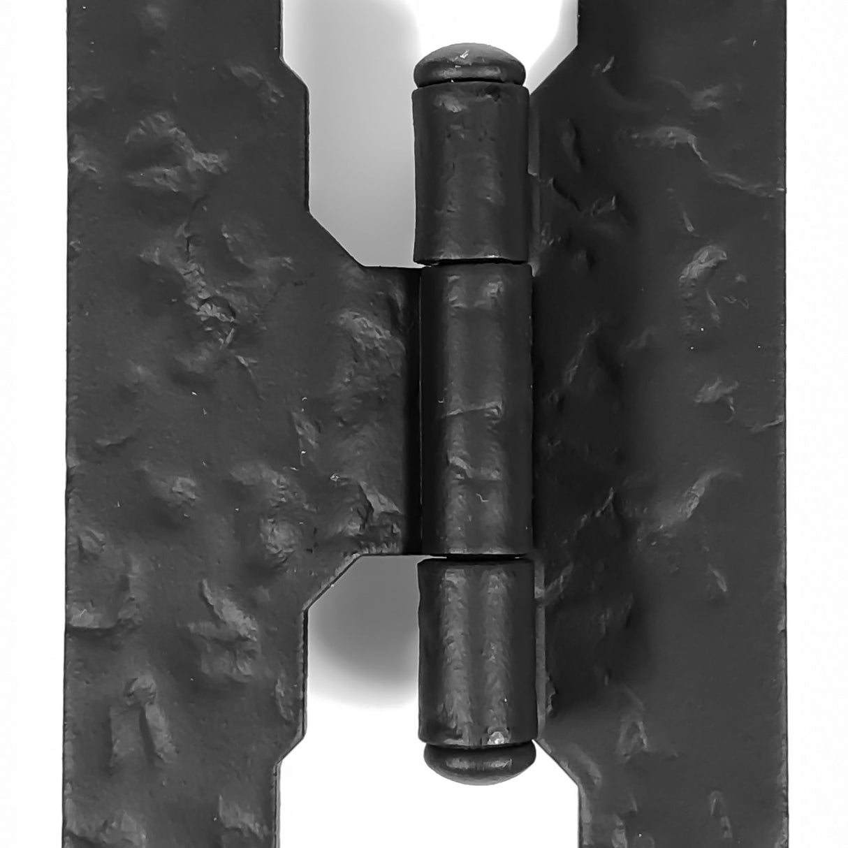 3/8" Offset "H" style Black Iron Hinge