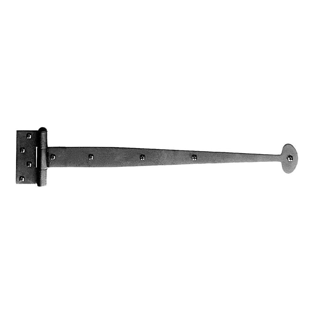 Smooth Bean Style Heavy Duty Strap Hinge