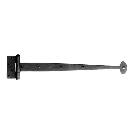 Smooth Bean Style Heavy Duty Strap Hinge