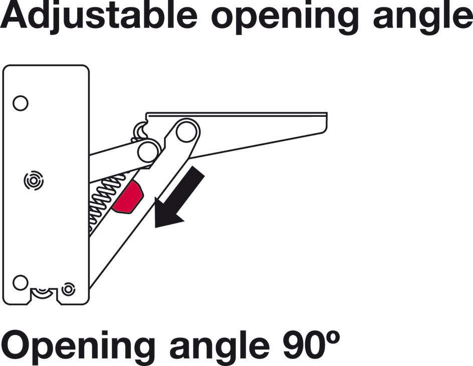 Swing Up Hinge