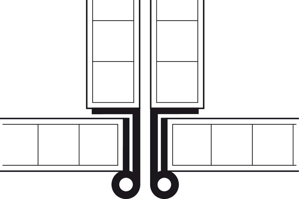Lift-Off Hinge with Bent Leaf