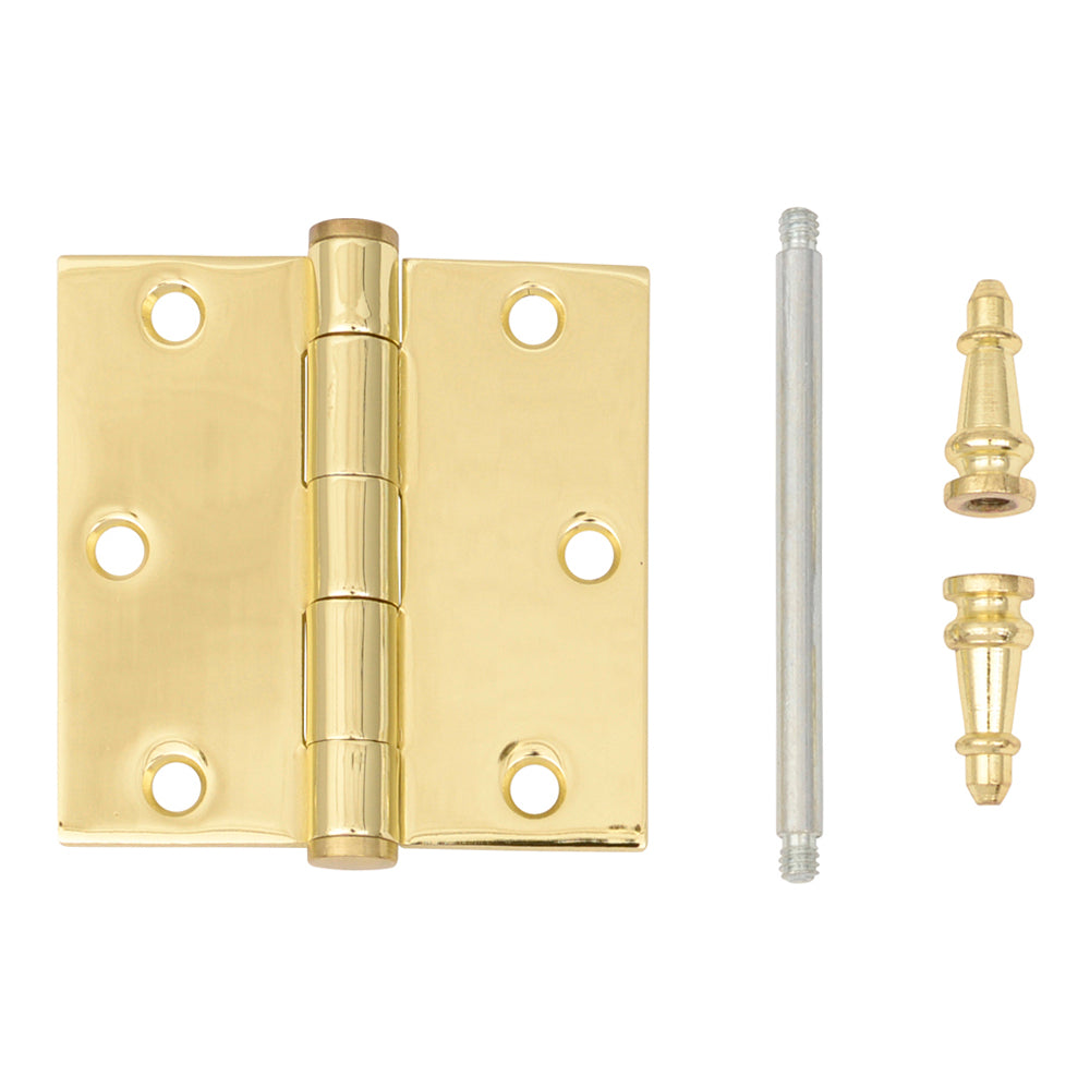 3-1/2" Builder's Grade Steeple Tipped Hinge Bundle