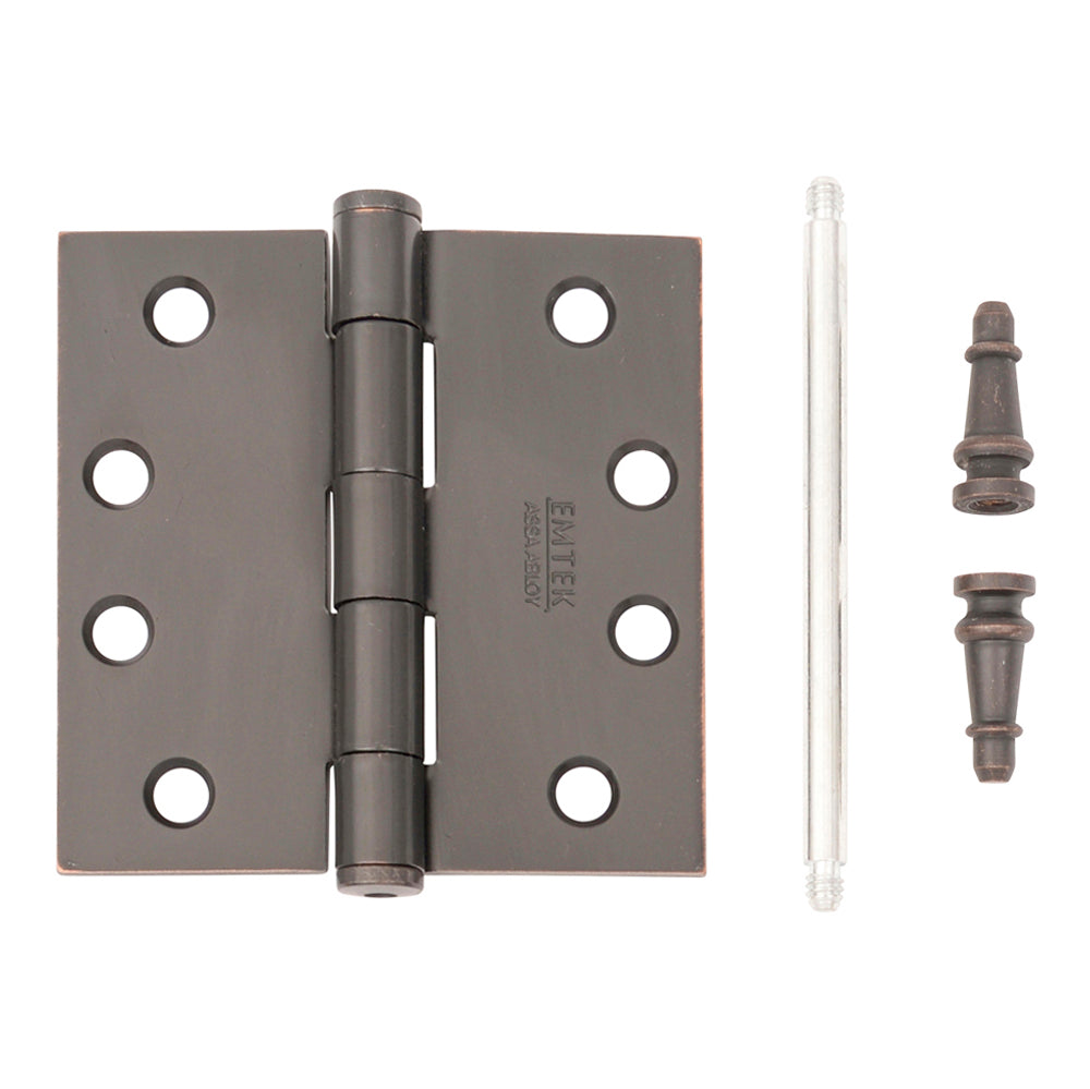 4" Builder's Grade Steeple Tipped Hinge Bundle