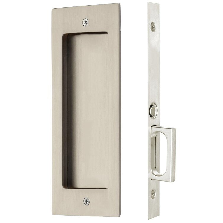 Modern Rectangular Passage Pocket Door Lock