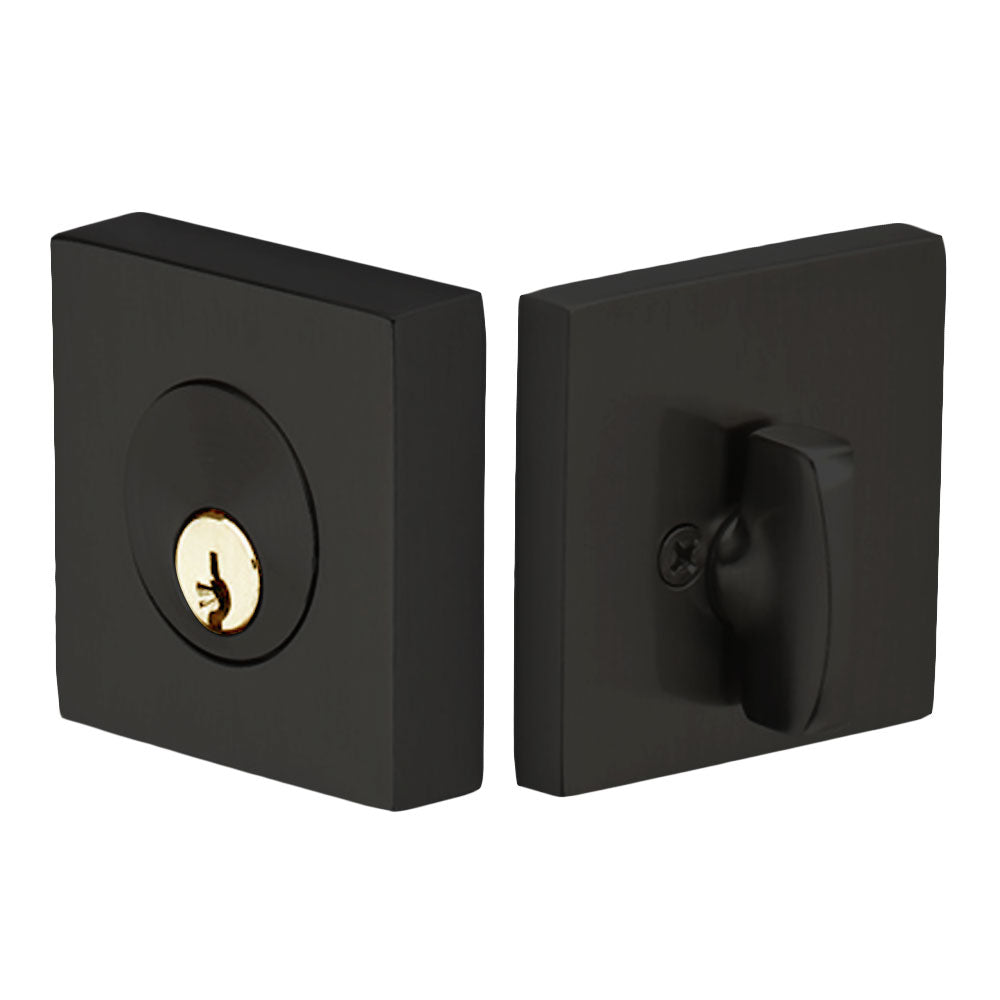 Contemporary Square Deadbolt