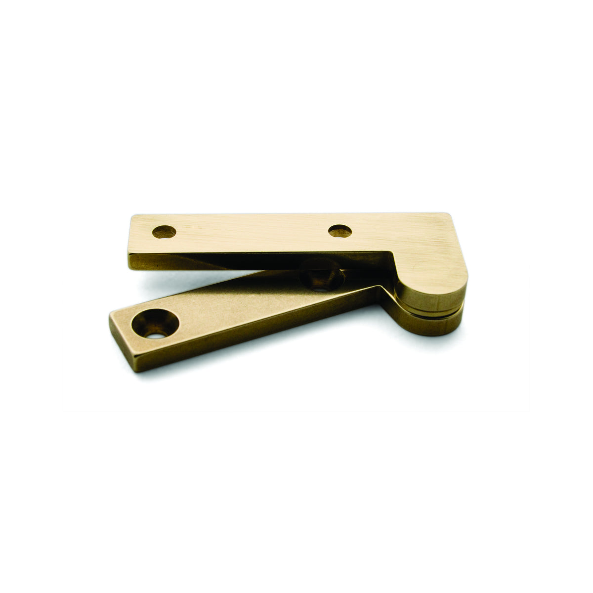 Brusso Brass Offset Pivot Hinge