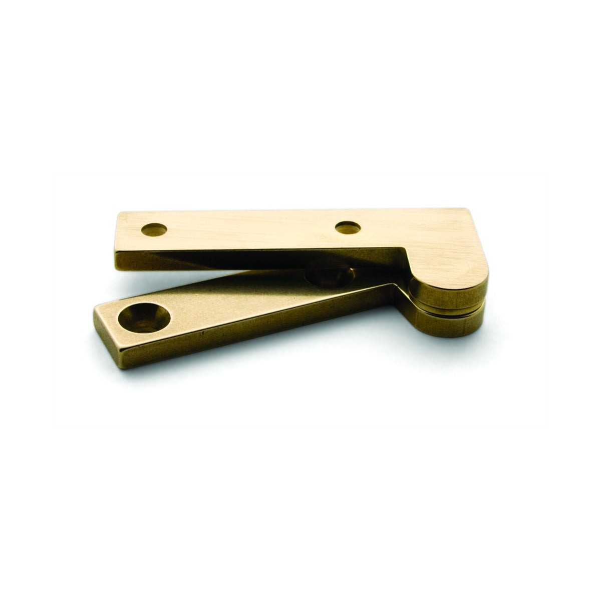 Brusso Brass Offset Pivot Hinge