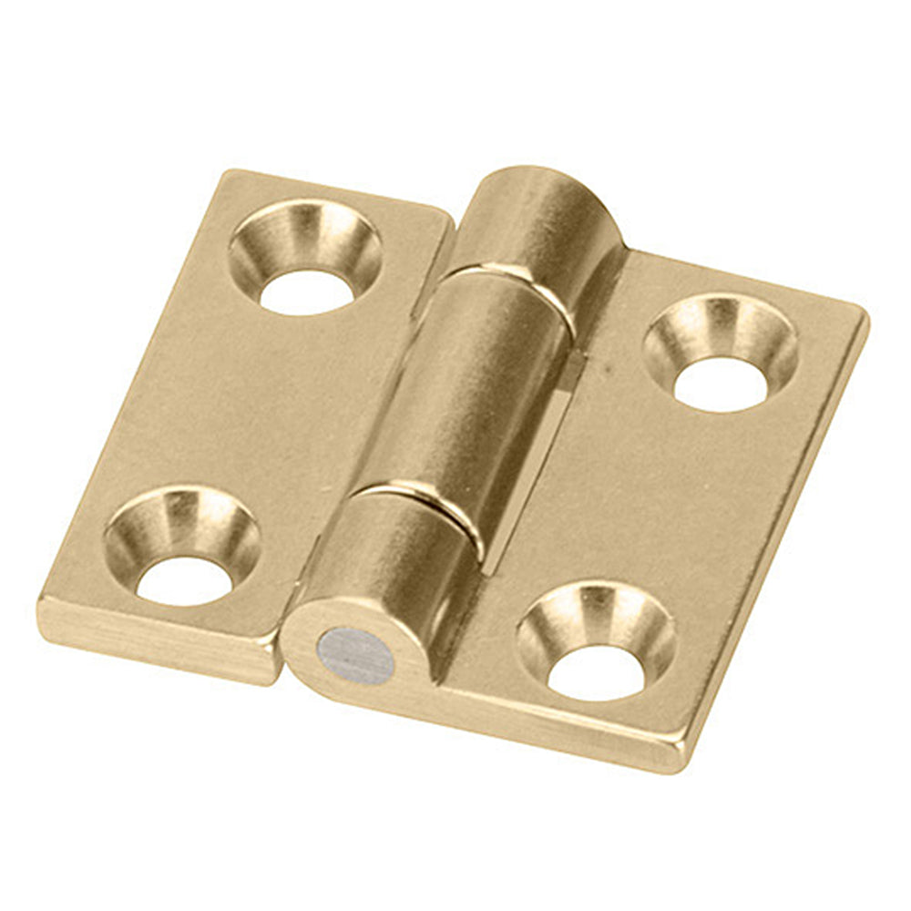 Brusso Small Brass Butt Hinge