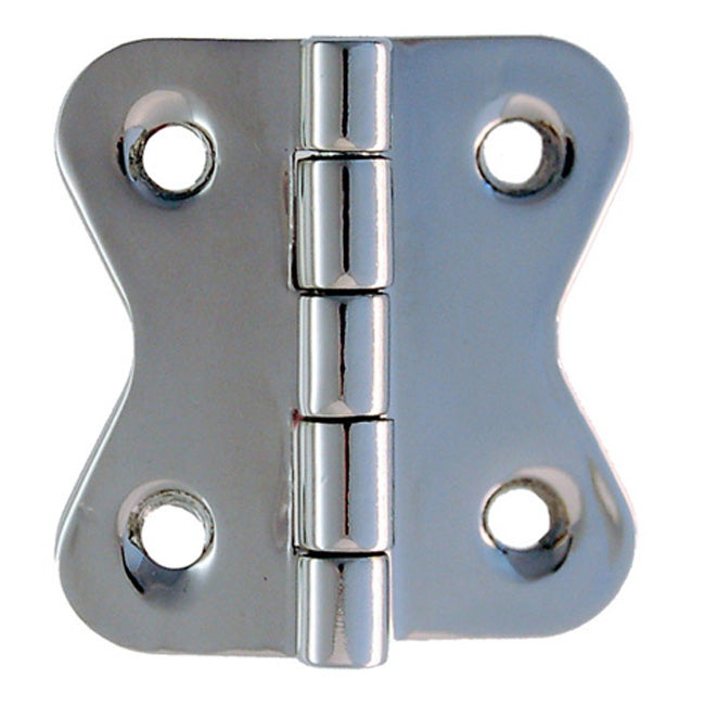 Hoosier Style Ornamental Surface Mounted Hinge, 3/8" Offset