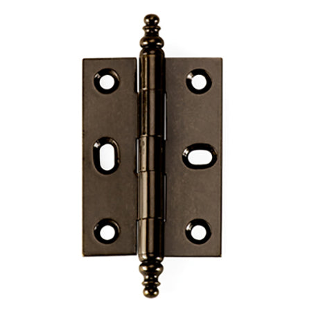 Solid Brass Crown Tipped Hinge