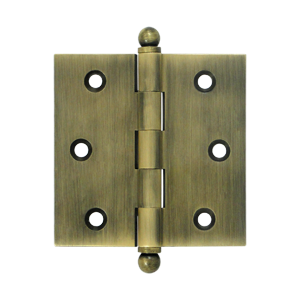 Ball Tipped Solid Brass Hinge