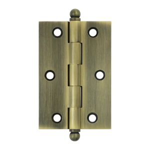 Ball Tipped Solid Brass Hinge