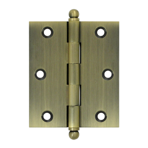 Ball Tipped Solid Brass Hinge