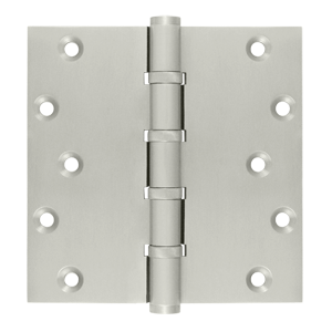 Brass Heavy Duty Ball Bearing Hinge, 6" x 6"