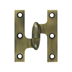 Olive Knuckle Hinge, 3" x 2-1/2"