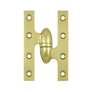 Olive Knuckle Door Hinge, 5" x 3-1/4"