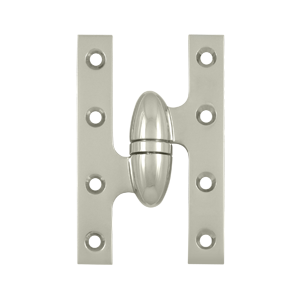 Olive Knuckle Door Hinge, 5" x 3-1/4"