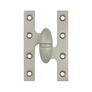 Olive Knuckle Door Hinge, 5" x 3-1/4"