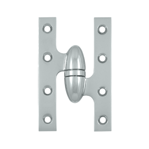 Olive Knuckle Door Hinge, 5" x 3-1/4"