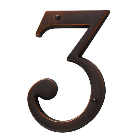 Baldwin Solid Brass House Numbers