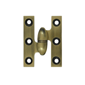 Olive Knuckle Hinge, 2" x 1 - 1/2"