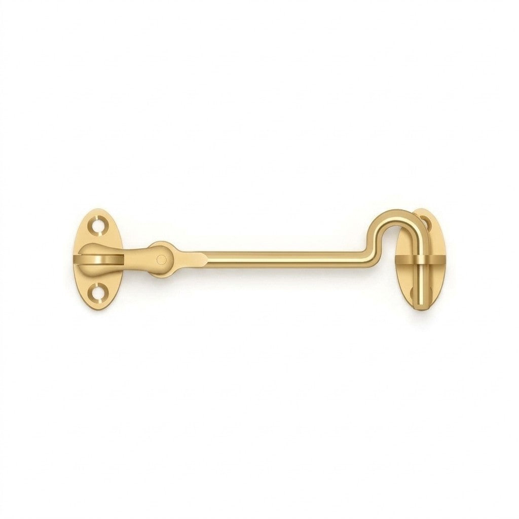 Solid Brass Swivel Hook & Eye