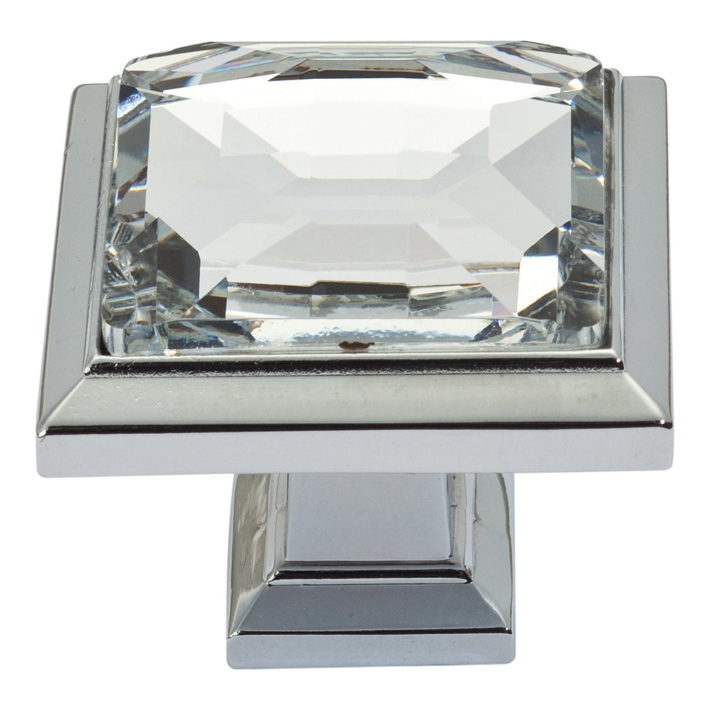 Legacy Crystal Square Knob