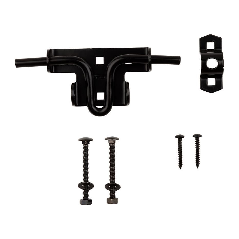 Gate Slide Bolt, Black