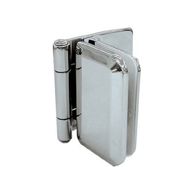 Inset Glass Door Hinge, Bore Type Stainless Steel