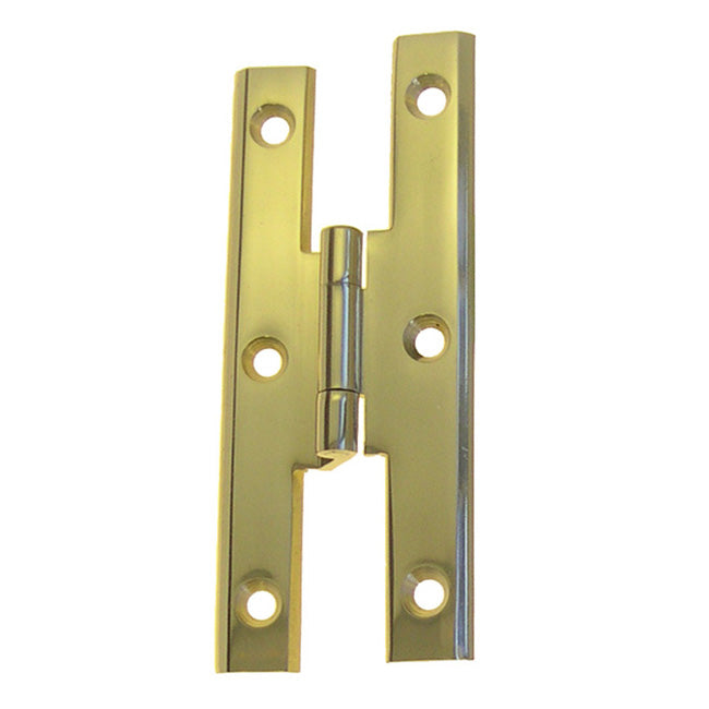 Solid Brass 3/8" Offset H Hinge