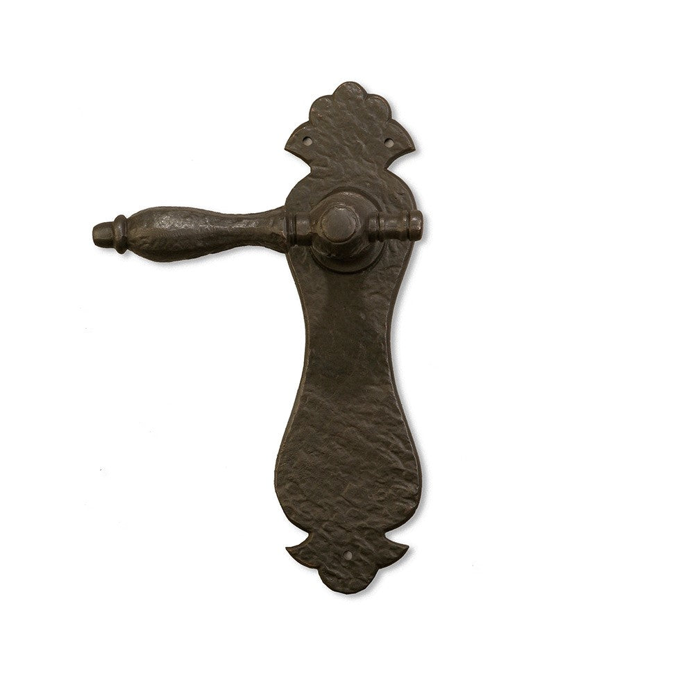 Solid Bronze Curved Plate Lever Turn