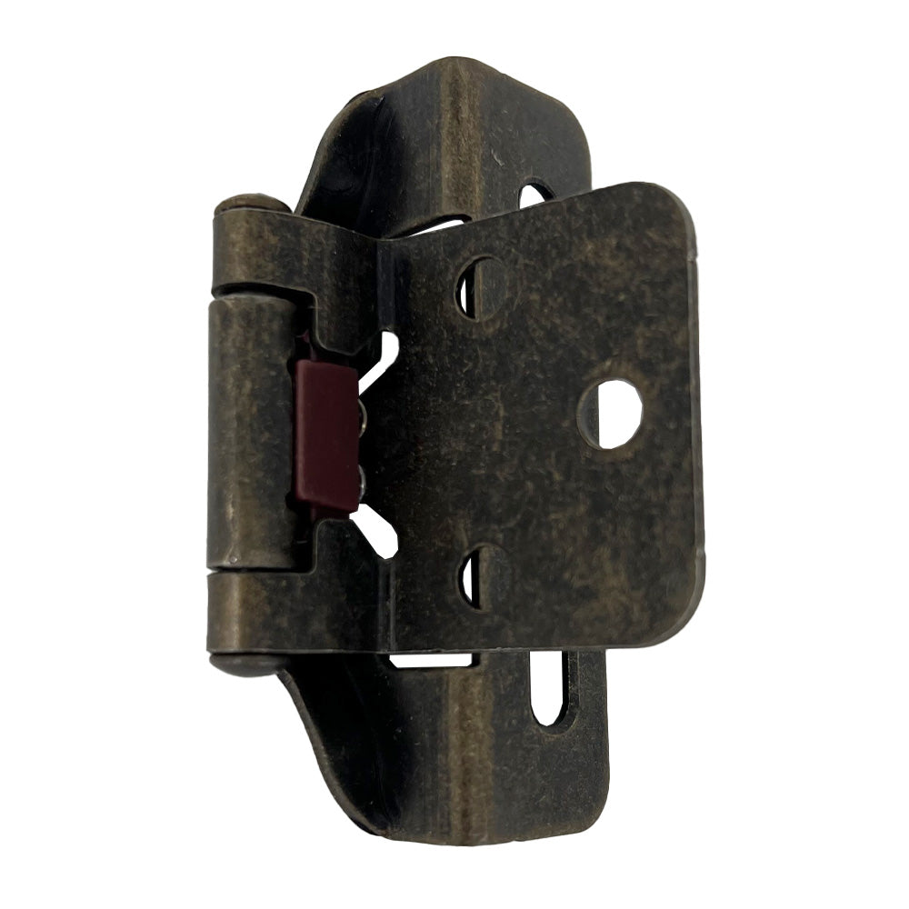 Self-Closing Hinge with 1/4" Overlay