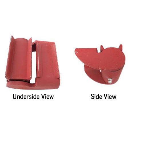 Round Mount Gorilla Weld-On Hinge, 1000 lb