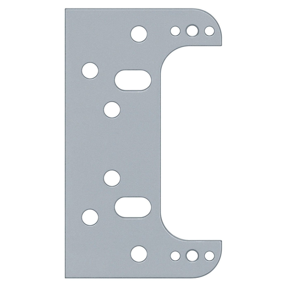 Anselmi Hinge Fixing Plate, Zinc Plated