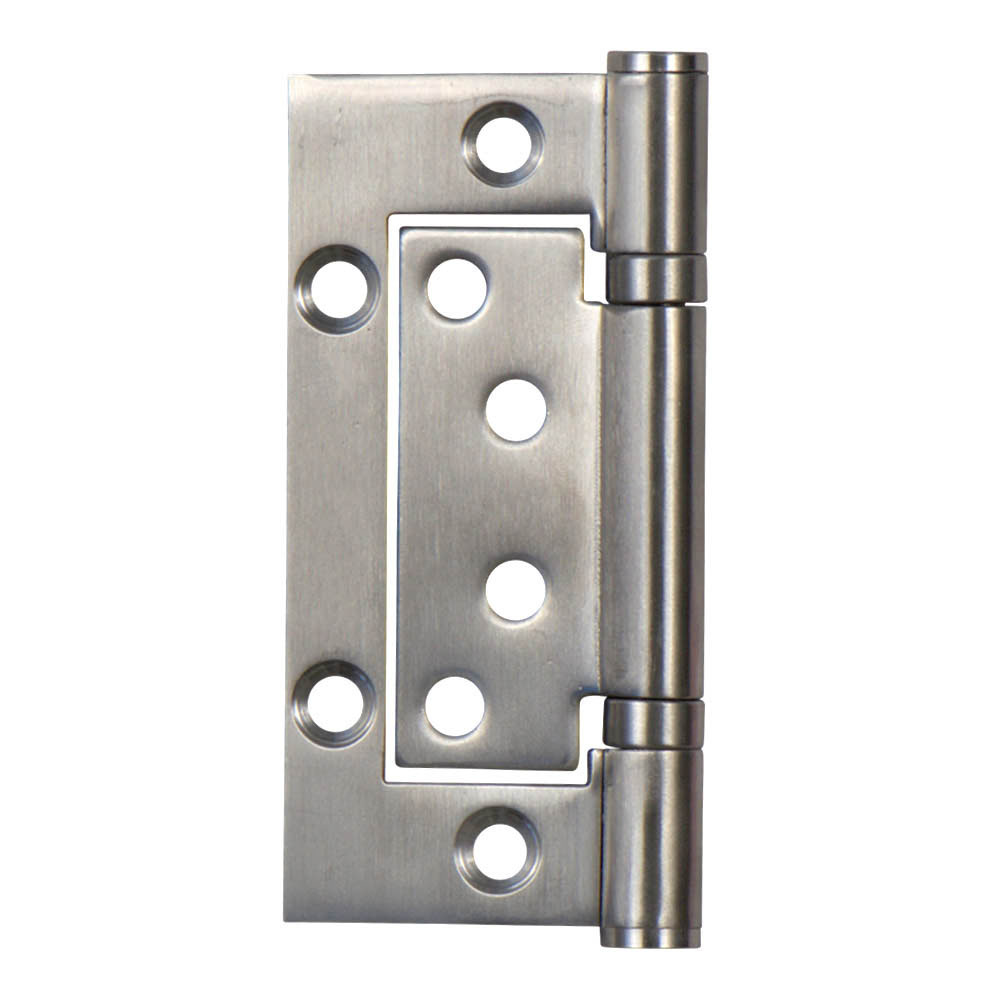 Stainless Steel No Mortise Hinge for Full Size Doors