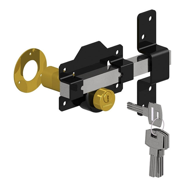 Surface Mounted Rim Lock with Long Throw | HardwareSource